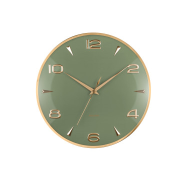 Nástenné hodiny Karlsson KA6017GR, 41cm